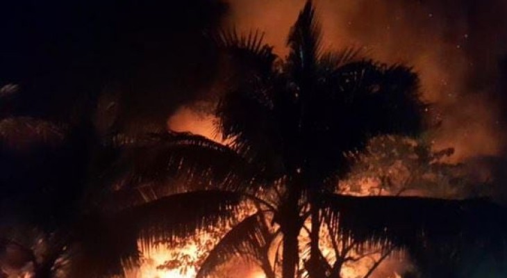 বরগুনায় ভয়াবহ অগ্নিকাণ্ড: ৪ বাড়ি পুড়ে ছাই, দগ্ধ ১