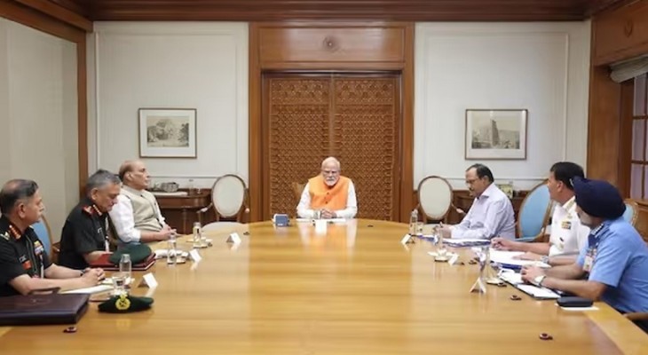 ভারতের সশস্ত্র বাহিনীকে অভিযানের পূর্ণ স্বাধীনতা দিলেন মোদি