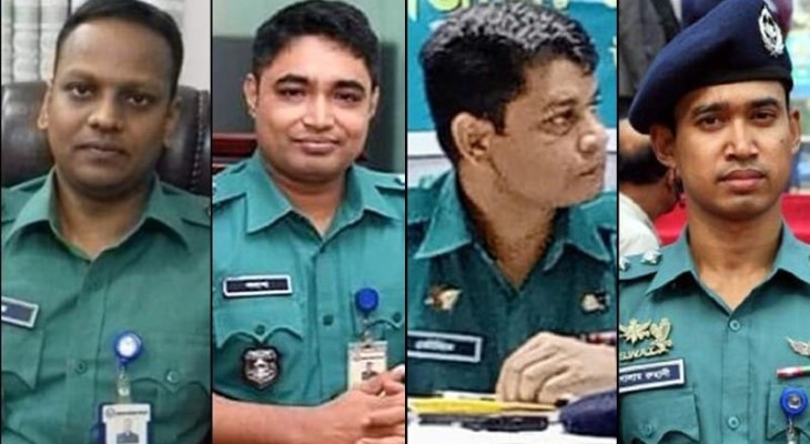 নিষিদ্ধ ছাত্রলীগ নেতা গোলাম রব্বানীর ভাইসহ পুলিশের আরও ৪ কর্মকর্তা বরখাস্ত