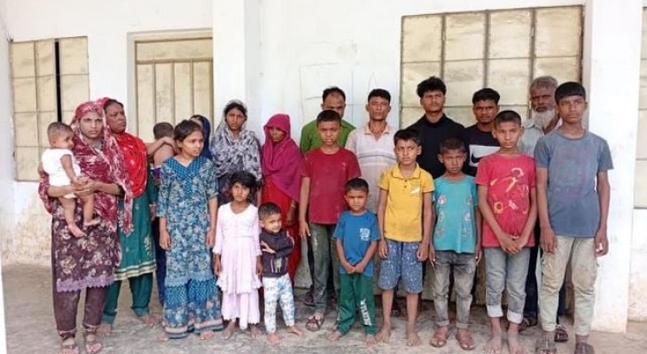 শেরপুর সীমান্তে নারী ও শিশুসহ ২১ রোহিঙ্গাকে পুশইন করল বিএসএফ