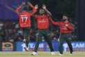 শ্বাসরুদ্ধকর জয়ে সিরিজে সমতা ফেরালো বাংলাদেশ
