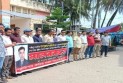 গলাচিপায় সাংবাদিক তুহিন হত্যার প্রতিবাদে মানববন্ধন