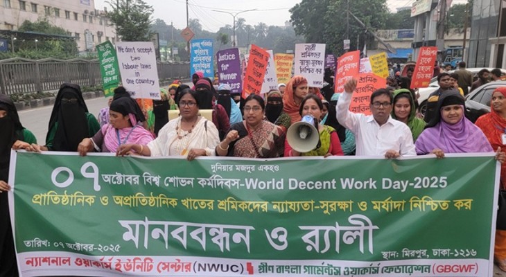 শ্রমিকের ন্যায্যতা, সুরক্ষা ও মর্যাদা শ্রমিকের অধিকার