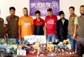 দিনাজপুরে ডাকাতির প্রস্তুতিকালে ডাকাত চক্রের ৪ সদস্য গ্রেপ্তার
