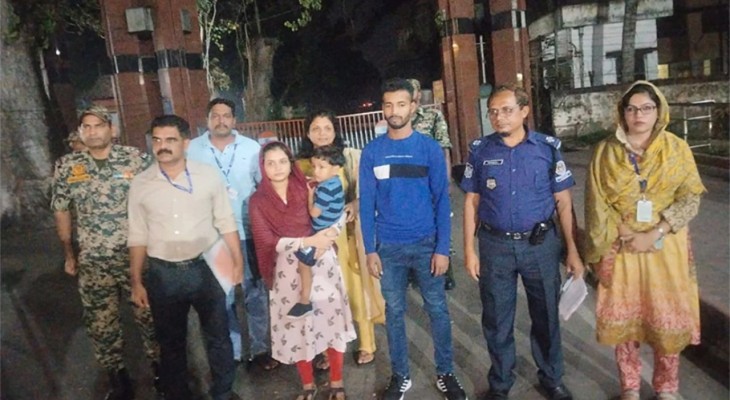 অবৈধভাবে ভারতে গিয়ে কারাভোগের পর অবশেষে দেশে ফিরল দম্পতি